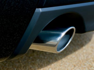 Ponteira de escape (HB de 5 portas, CS de 4 portas)