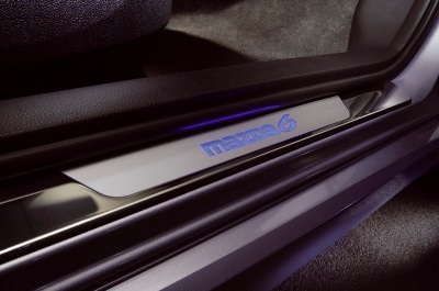 Protecção da embaladeira, iluminada