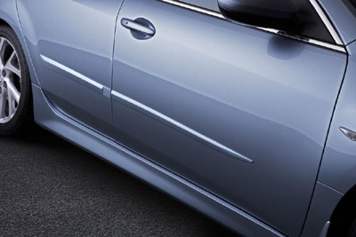 Canto pára-choques traseiro e protector lateral de porta