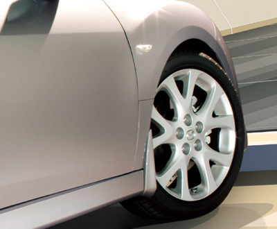 Palas das rodas dianteiras