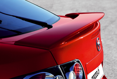 Spoiler traseiro (HB de 5 portas)