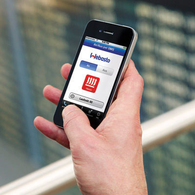 Unidade de aquecimento em parque