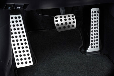 Pedal do travão em aluminio